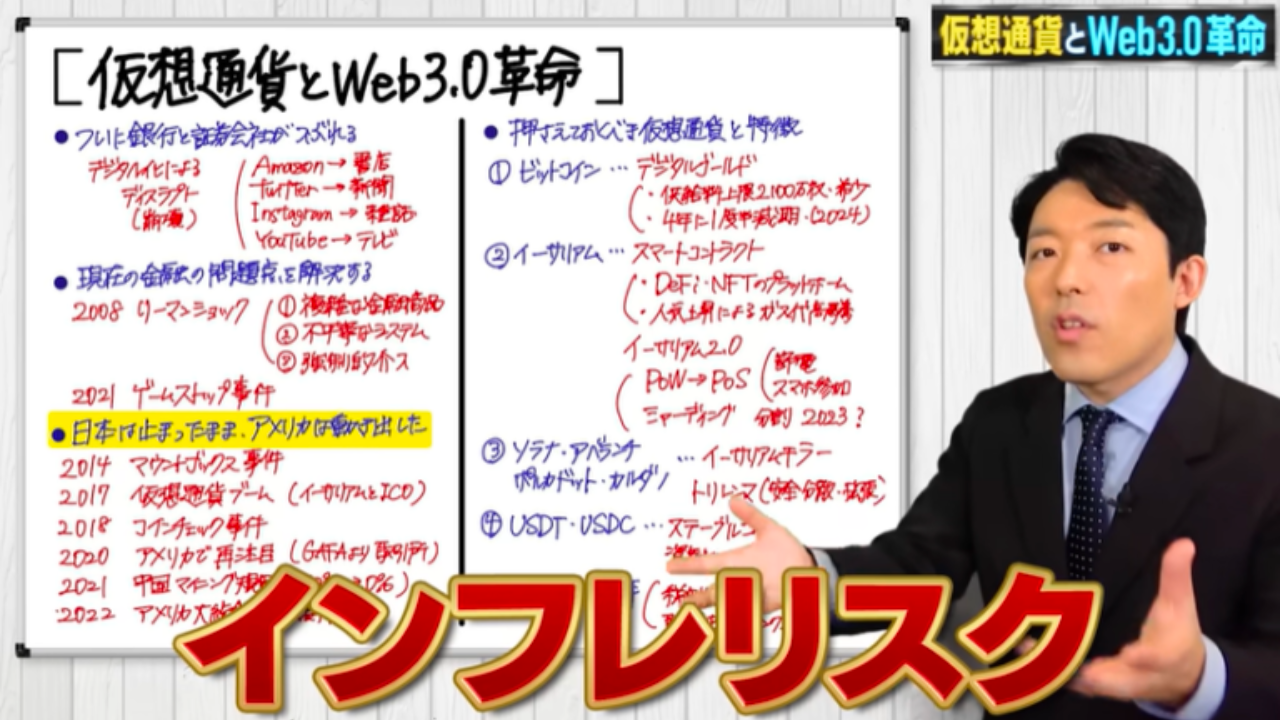 【仮想通貨とWeb3.0革命②】押さえておくべき仮想通貨とは？出遅れた日本に逆転の道はあるのか？